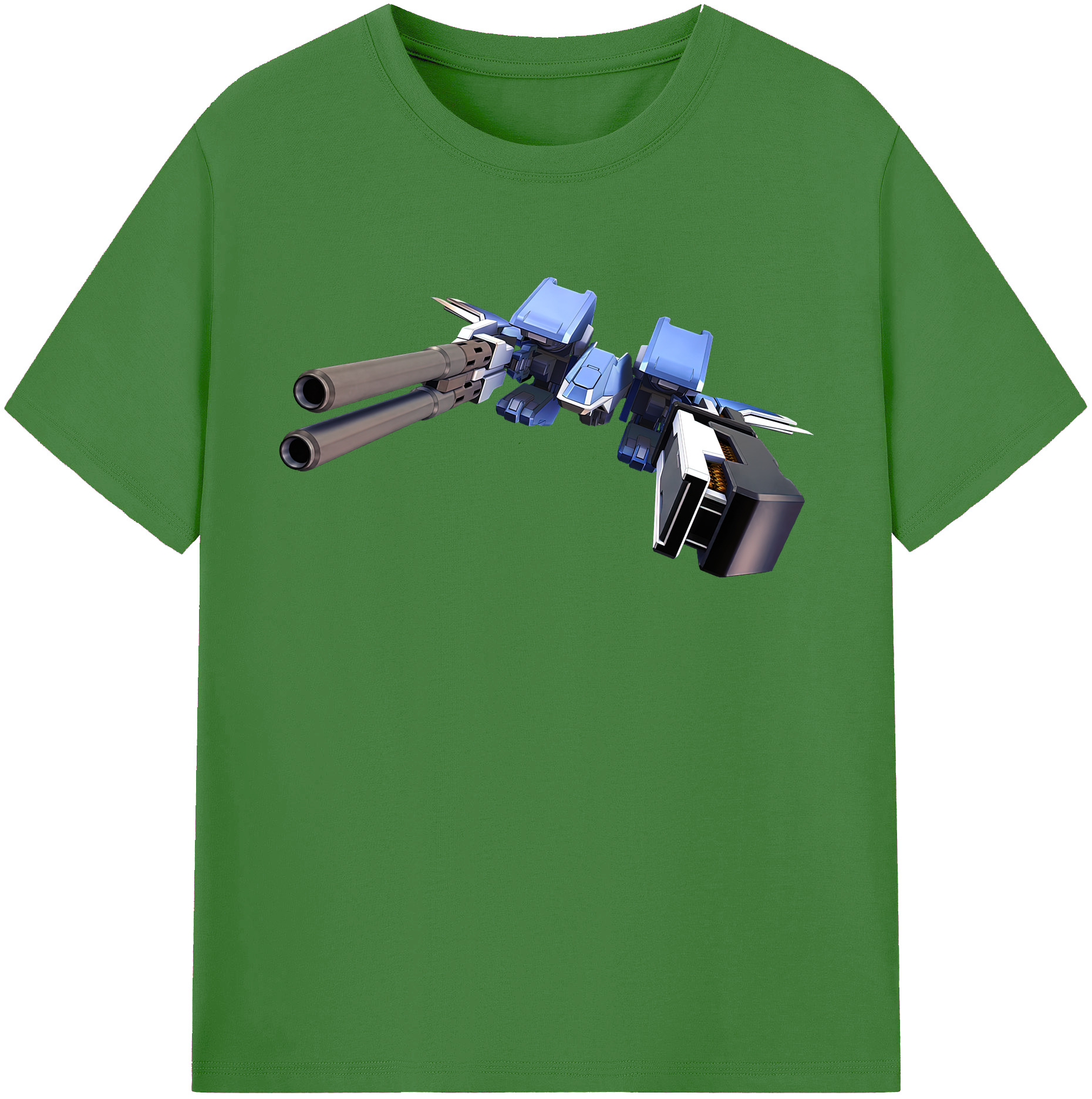 （画像用） 機動戦士ガンダム Mobile Suit Gundam レディースカジュアルプリントTシャツ（綿100％）
